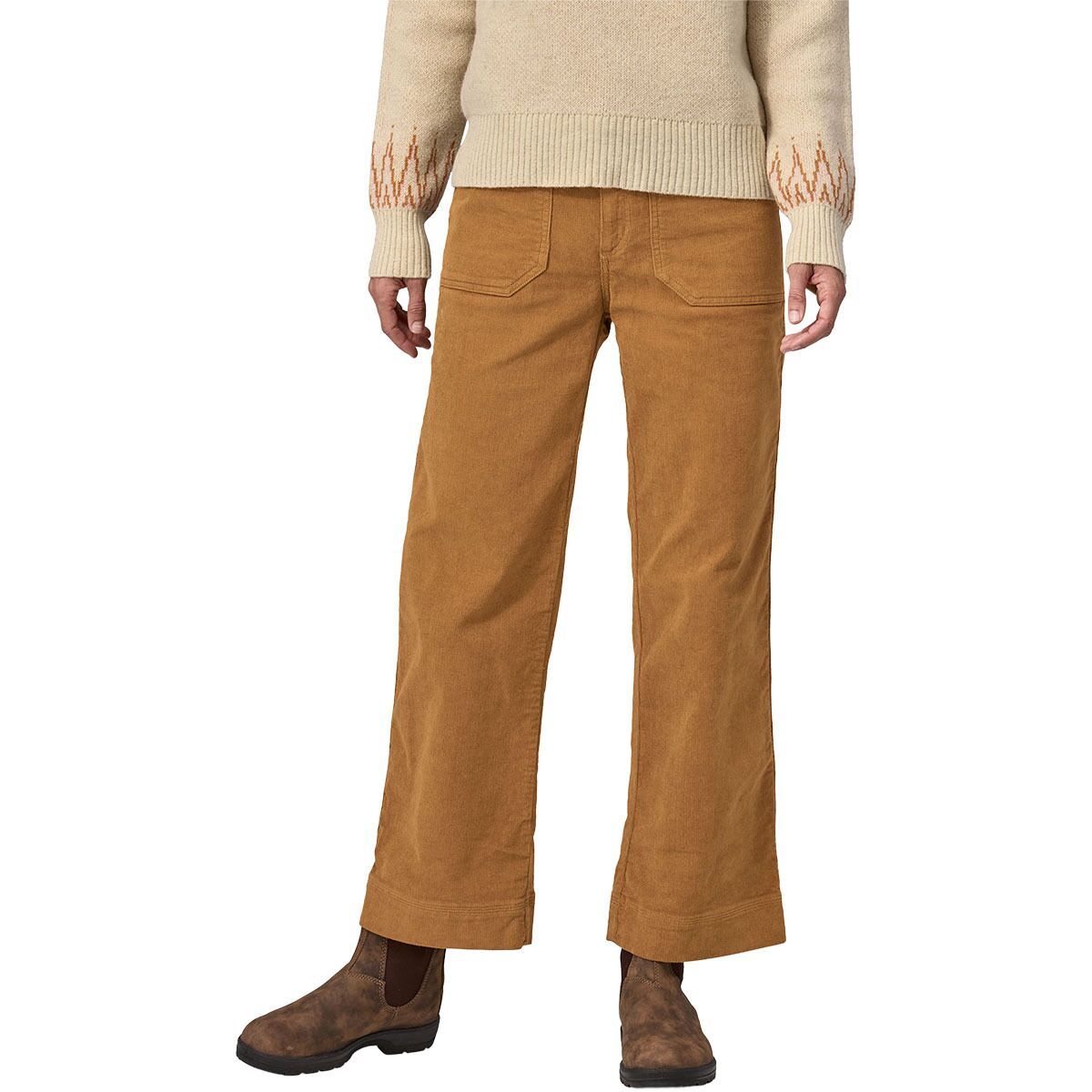 Широкие брюки из вельвета Patagonia, коричневый
Широкие брюки из вельвета Patagonia, коричневый