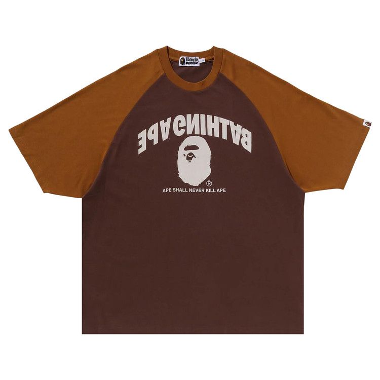 Футболка BAPE College Relaxed Fit Raglan Tee, Brown
Футболка BAPE College Relaxed Fit Raglan Tee, Brown