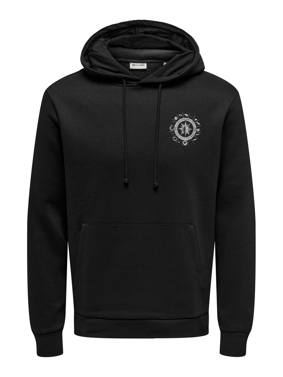 Толстовка Only & Sons ONSCHASE, черный
Толстовка Only & Sons ONSCHASE, черный
