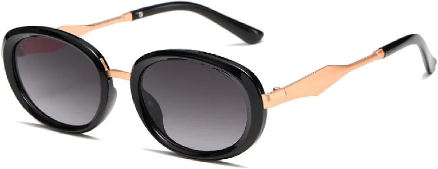 Солнцезащитные очки с защитой от УФ-излучения UV400 для женщин и мужчин | Овальные градиентные очки в стиле панк с леопардовым принтом | для занятий спортом на открытом воздухе DSVIGF, Black Golden Gray
Солнцезащитные очки с защитой от УФ-излучения UV400 для женщин и мужчин | Овальные градиентные очки в стиле панк с леопардовым принтом | для занятий спортом на открытом воздухе DSVIGF, Black Golden Gray