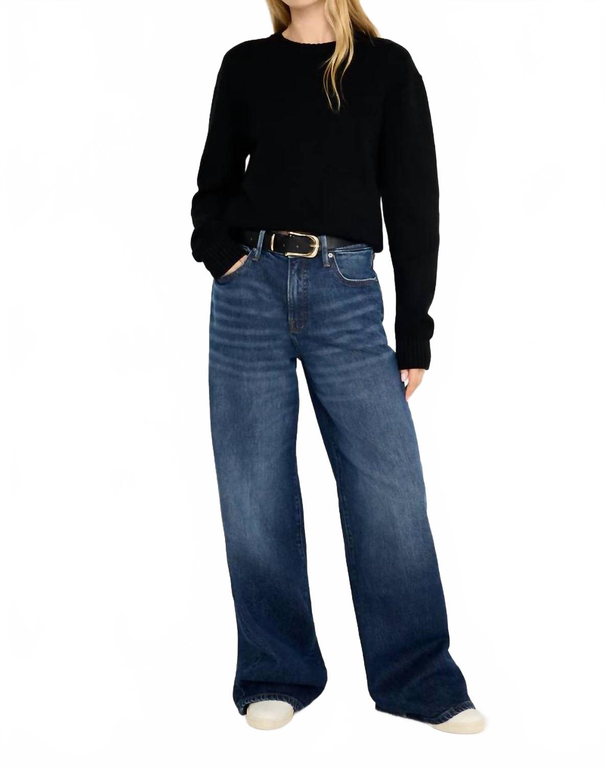 Джинсы Good Ease Relaxed цвета индиго Good American, индиго
Джинсы Good Ease Relaxed цвета индиго Good American, индиго