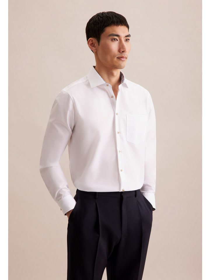 Рубашка Seidensticker, белый
Рубашка Seidensticker, белый