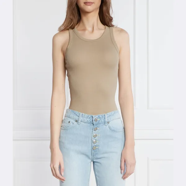 Облегающий топ Samsøe Samsøe, бежевый
Облегающий топ Samsøe Samsøe, бежевый