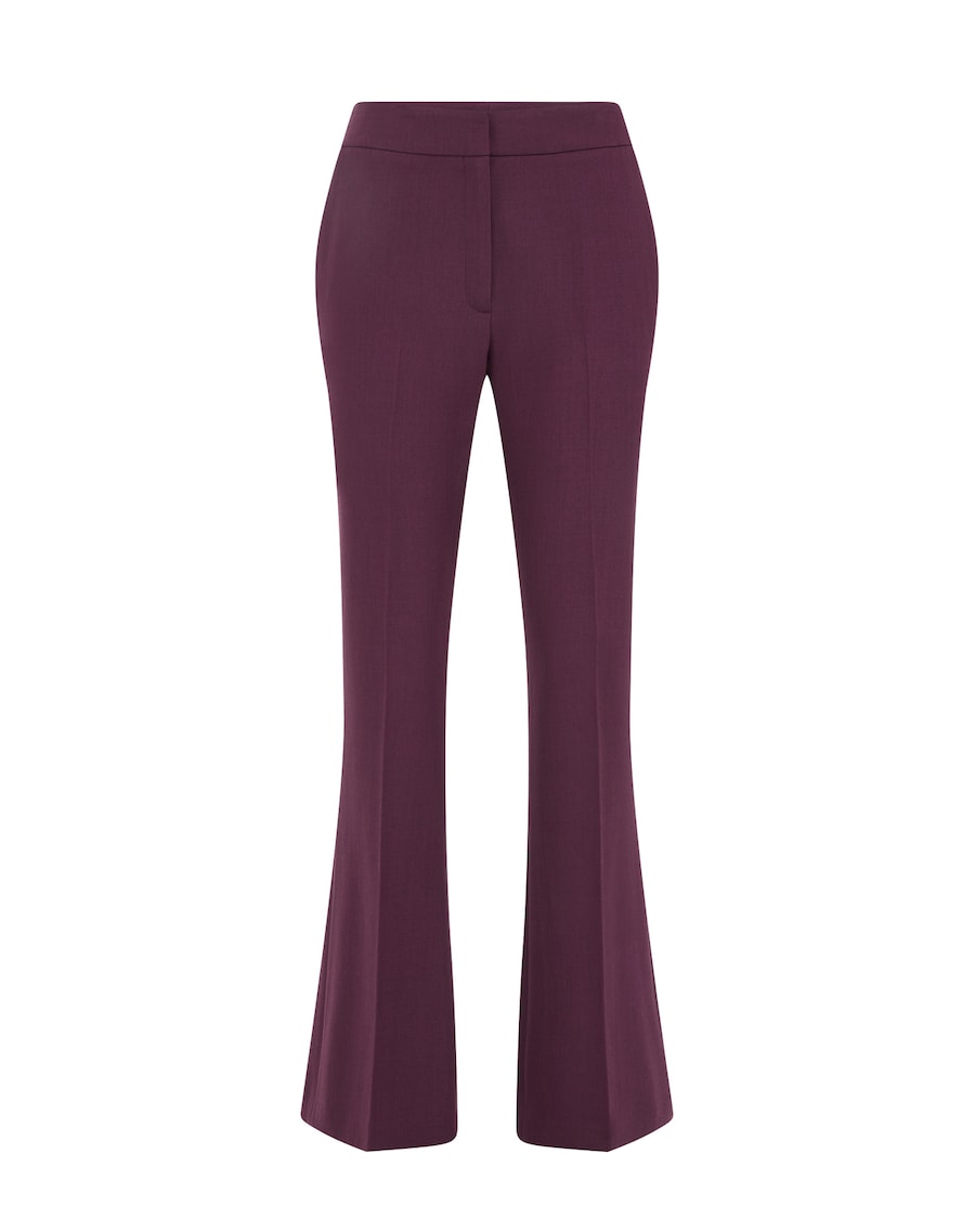 Узкие брюки WE Fashion, баклажановый
Узкие брюки WE Fashion, баклажановый