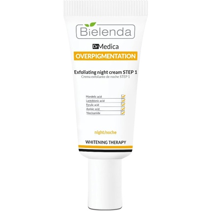 Dr Medica Overpigmentation Step 1 Ночной пилинг-крем Bielenda
Dr Medica Overpigmentation Step 1 Ночной пилинг-крем Bielenda