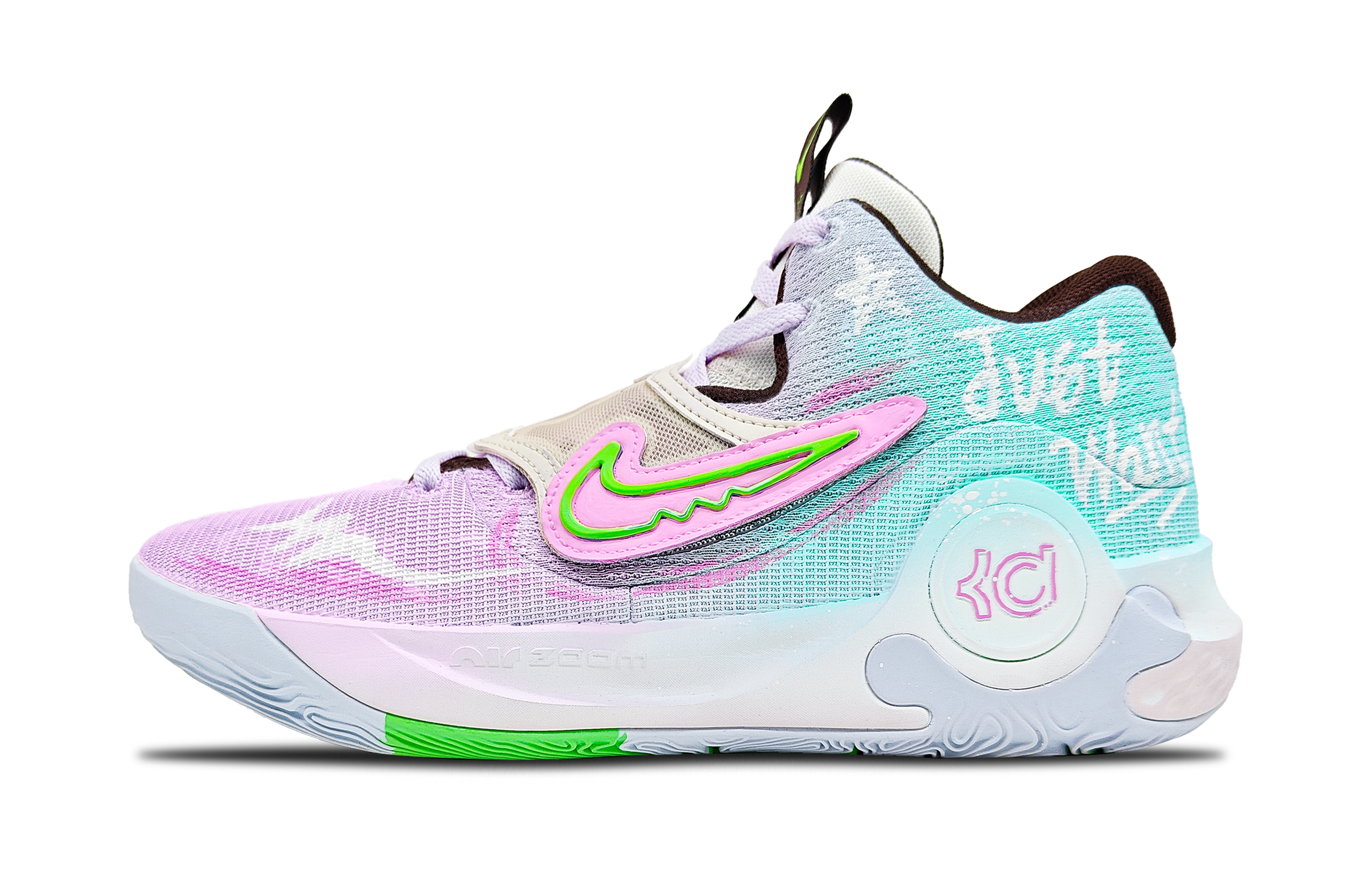 Nike Баскетбольные кроссовки KD Trey 5 X Purple Cyan Luminous, износостойкие и легкие, среднего размера, мужские, светло-фиолетовые
Nike Баскетбольные кроссовки KD Trey 5 X Purple Cyan Luminous, износостойкие и легкие, среднего размера, мужские, светло-фиолетовые