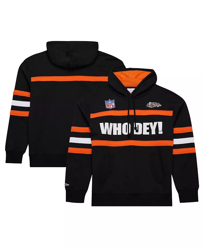 Мужская черная толстовка с капюшоном Cincinnati Bengals Vintage Logo Head Coach из флиса Mitchell & Ness
Мужская черная толстовка с капюшоном Cincinnati Bengals Vintage Logo Head Coach из флиса Mitchell & Ness