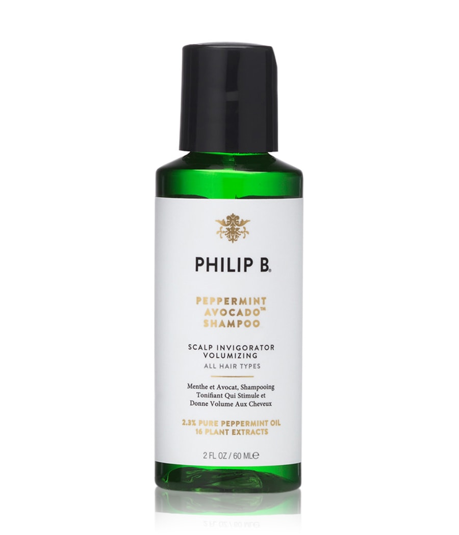Шампунь для волос Philip B Peppermint & Avocado Volumizing & Clarifying, 60 ml
Шампунь для волос Philip B Peppermint & Avocado Volumizing & Clarifying, 60 ml