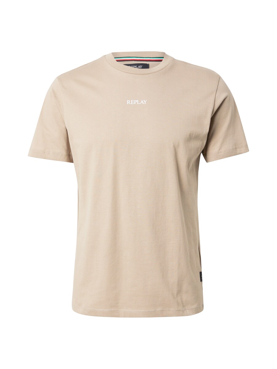 Рубашка REPLAY, бежевый 
Рубашка REPLAY, бежевый