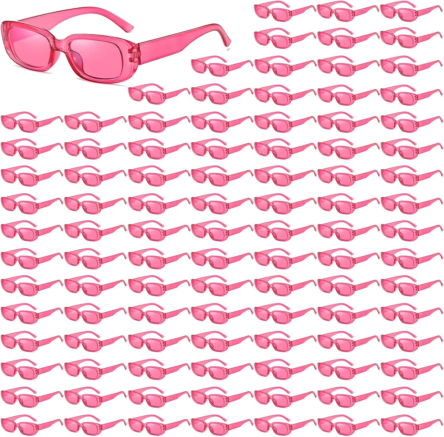 Солнцезащитные очки прямоугольной формы, оптовая упаковка 50/100 штук, для взрослых, ретро, недорогие, в стиле 90-х, Y2K, маленькие очки, защита UV400 QYVEWY, 100hotpink
Солнцезащитные очки прямоугольной формы, оптовая упаковка 50/100 штук, для взрослых, ретро, недорогие, в стиле 90-х, Y2K, маленькие очки, защита UV400 QYVEWY, 100hotpink