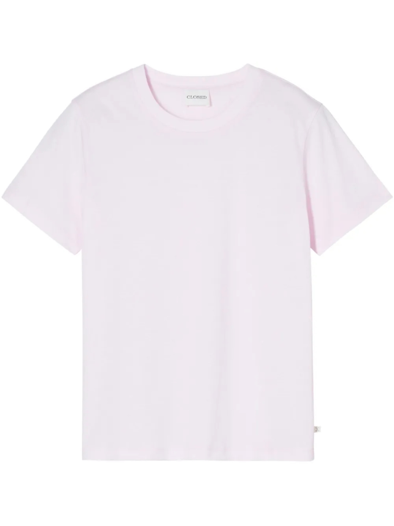 Закрытая хлопковая футболка Closed, розовый 
Закрытая хлопковая футболка Closed, розовый