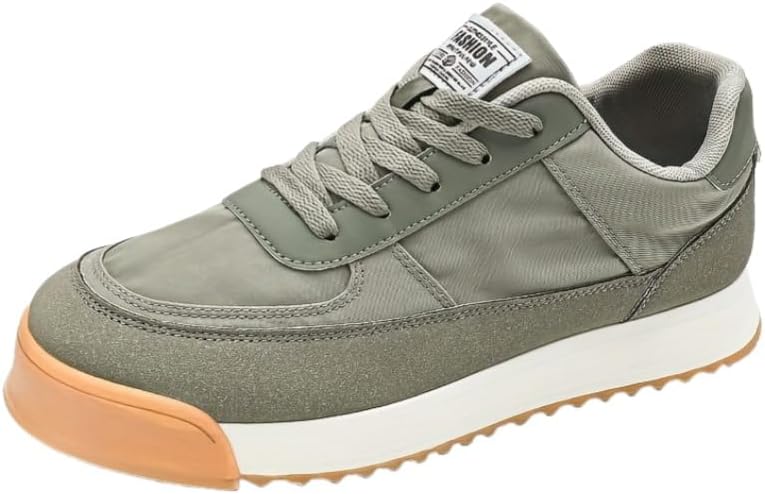 Мужские низкие спортивные кроссовки на шнуровке, большие размеры - резиновая нескользящая подошва, удобная тканевая подкладка Clolinde, зеленый
Мужские низкие спортивные кроссовки на шнуровке, большие размеры - резиновая нескользящая подошва, удобная тканевая подкладка Clolinde, зеленый