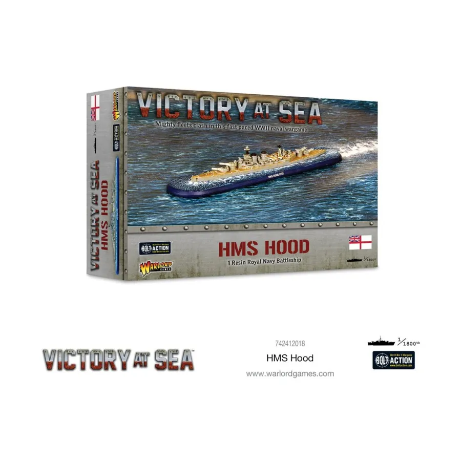 HMS Худ, Victory at Sea (1:1800)
HMS Худ, Victory at Sea (1:1800)