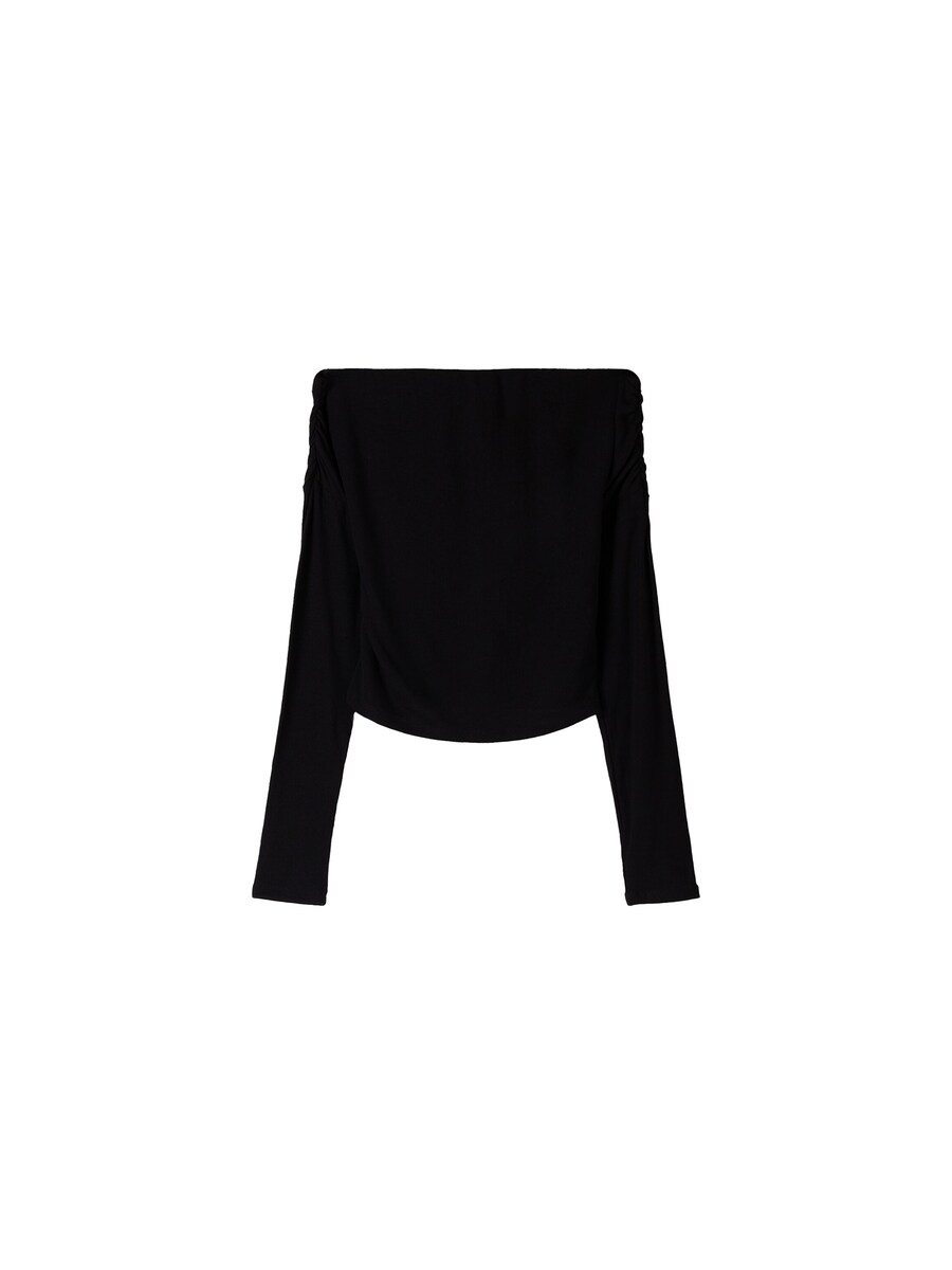 Рубашка Bershka, черный
Рубашка Bershka, черный