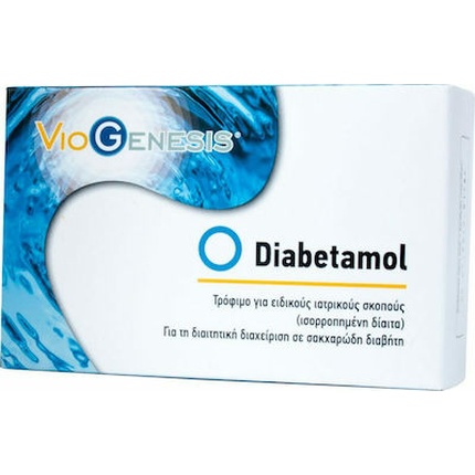 Пищевая добавка Diabetamol для лечения диабета - 60 таблеток Viogenesis
Пищевая добавка Diabetamol для лечения диабета - 60 таблеток Viogenesis