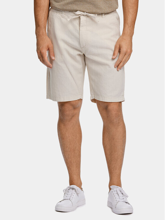 Тканевые шорты свободного кроя Lindbergh, бежевый
Тканевые шорты свободного кроя Lindbergh, бежевый