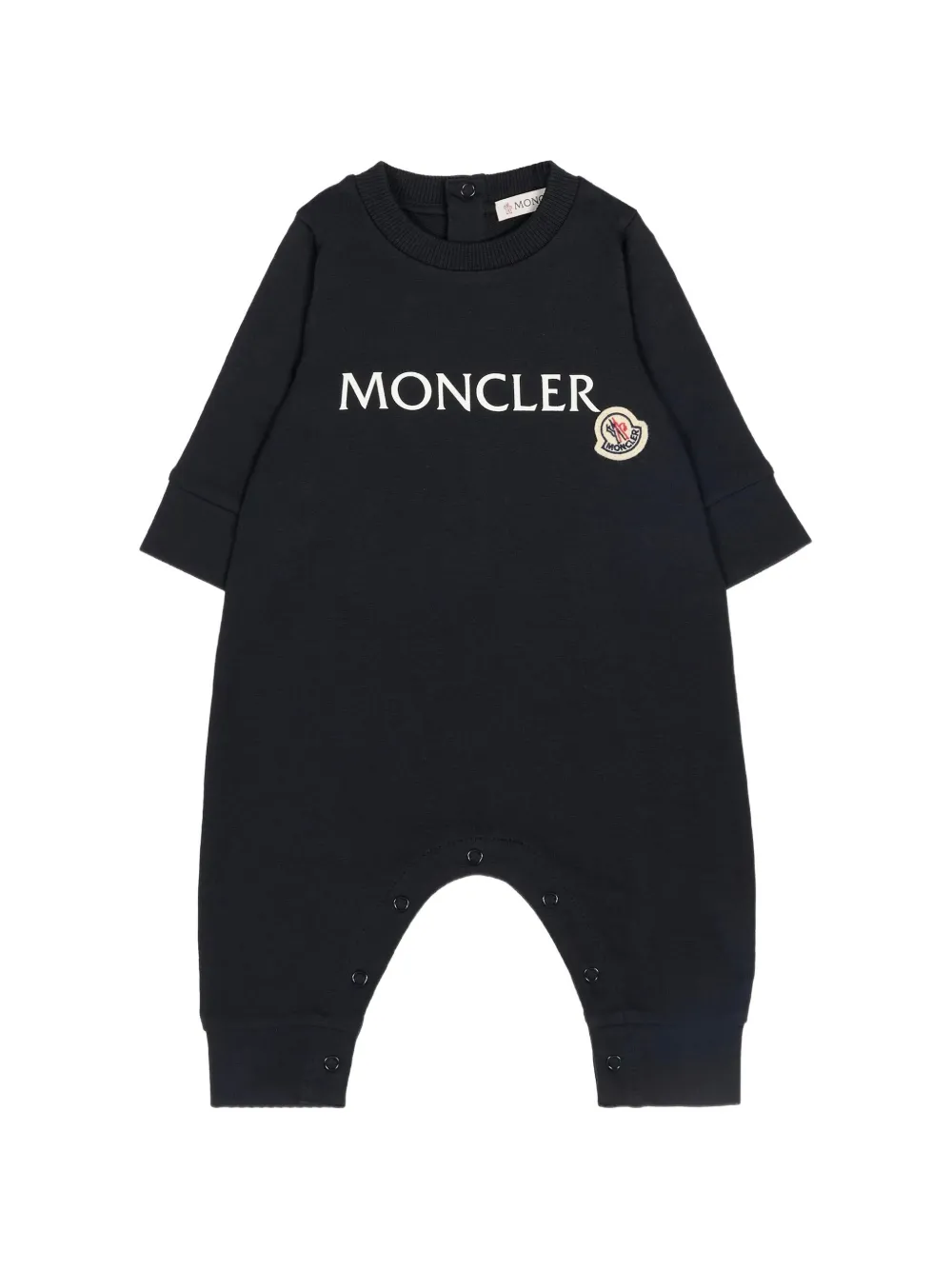 Ромпер с логотипом Moncler Enfant, черный
Ромпер с логотипом Moncler Enfant, черный