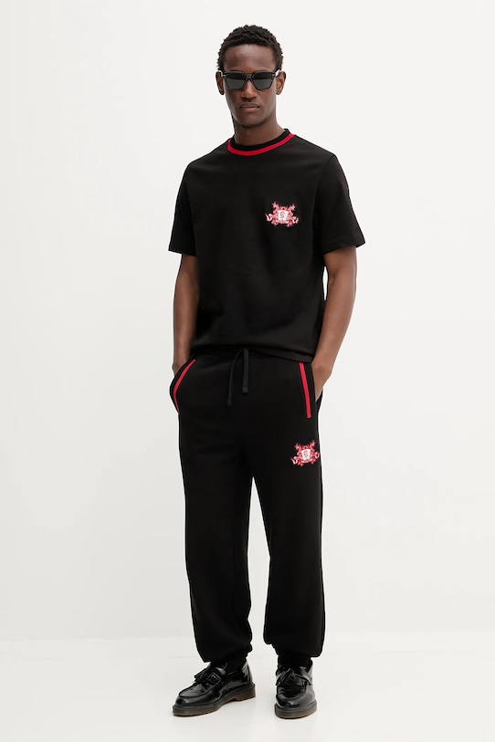 Хлопковая футболка Hugo, черный
Хлопковая футболка Hugo, черный