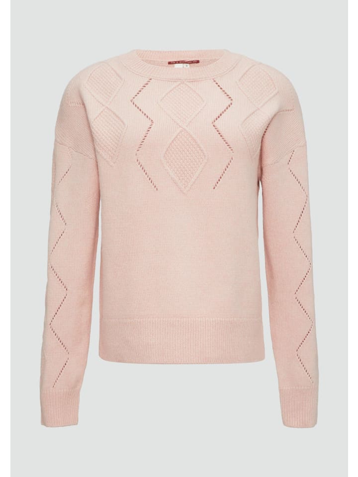 Вязаный свитер цвета 40W0_pink QS
Вязаный свитер цвета 40W0_pink QS