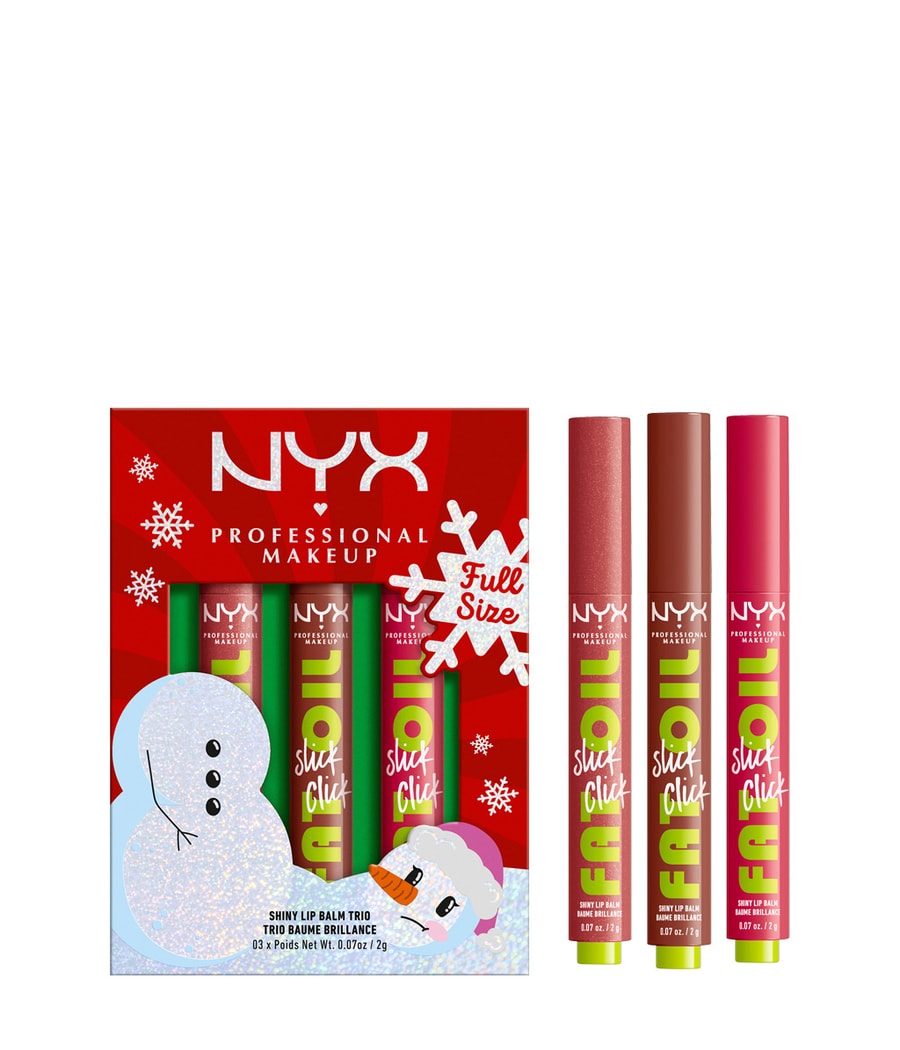 Набор для макияжа губ NYX Professional Makeup Fat Oil Slick Click Shiny Lip Balm Trio, 1 шт.
Набор для макияжа губ NYX Professional Makeup Fat Oil Slick Click Shiny Lip Balm Trio, 1 шт.