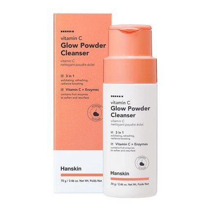 Hanskin Очищающее средство для лица с витамином C Glow Powder и ферментом папайи, отшелушивающее корейское очищающее средство, 2,36 жидких унции
Hanskin Очищающее средство для лица с витамином C Glow Powder и ферментом папайи, отшелушивающее корейское очищающее средство, 2,36 жидких унции