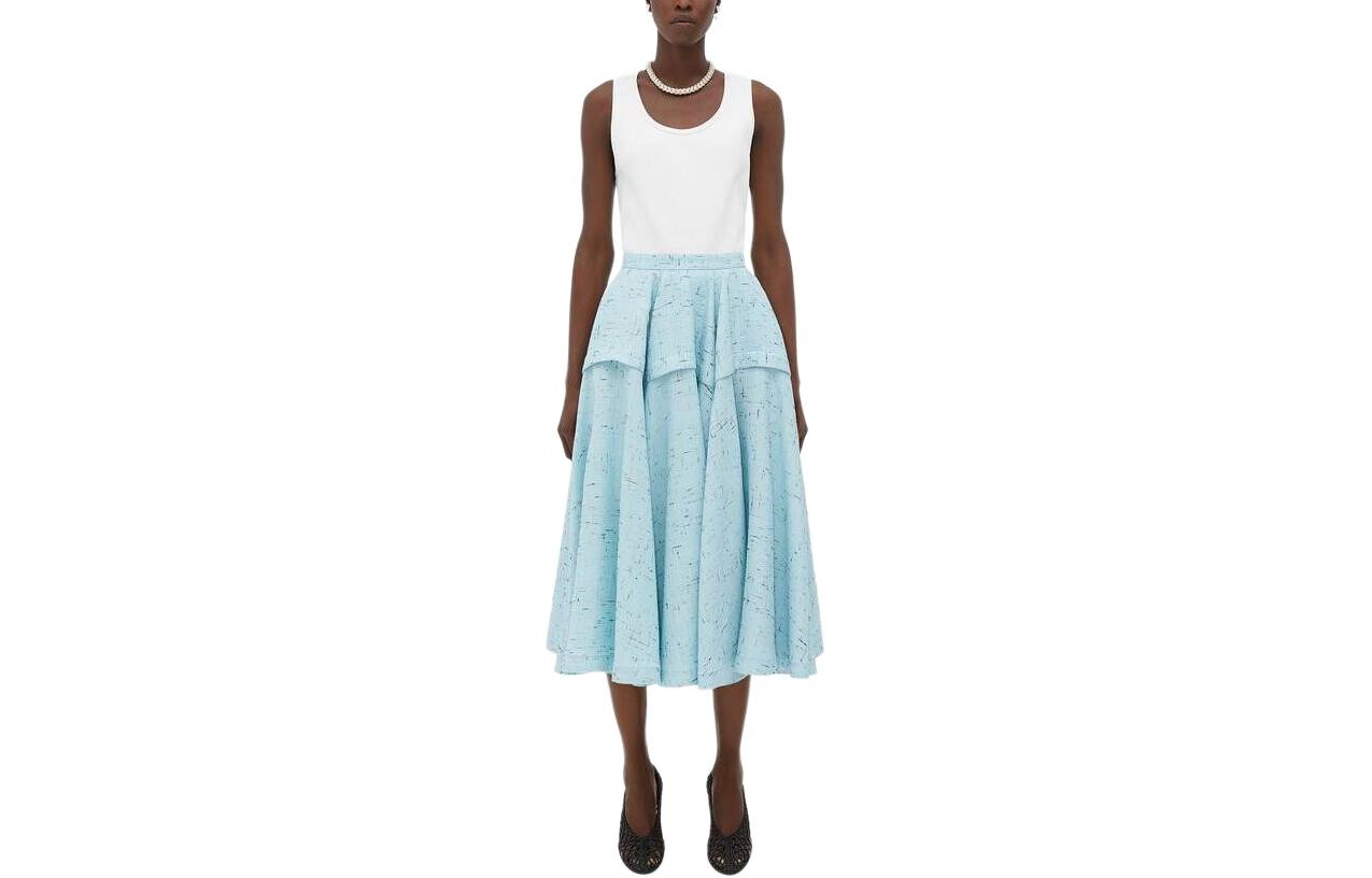 Повседневная длинная юбка женская синяя Bottega Veneta
Повседневная длинная юбка женская синяя Bottega Veneta