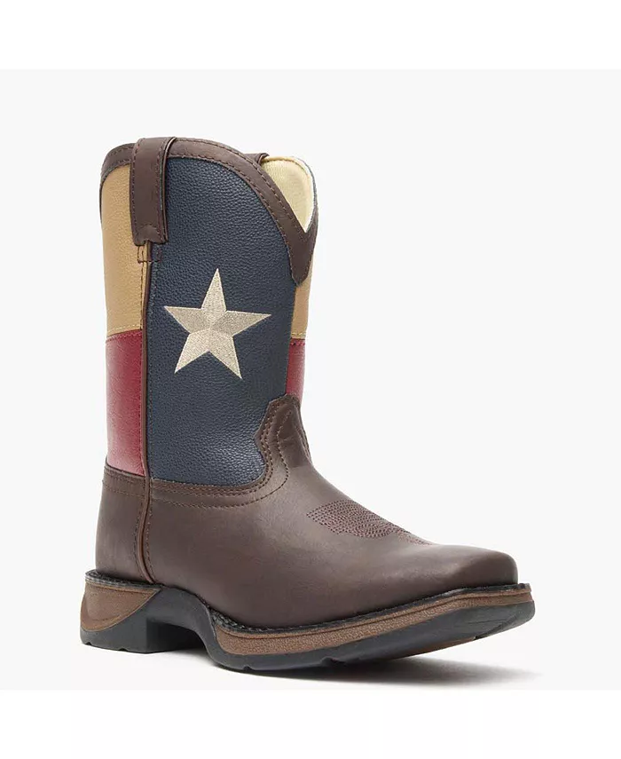 Детские Lil' Rebel от Kids' Texas Flag Western Boot Durango, коричневый
Детские Lil' Rebel от Kids' Texas Flag Western Boot Durango, коричневый