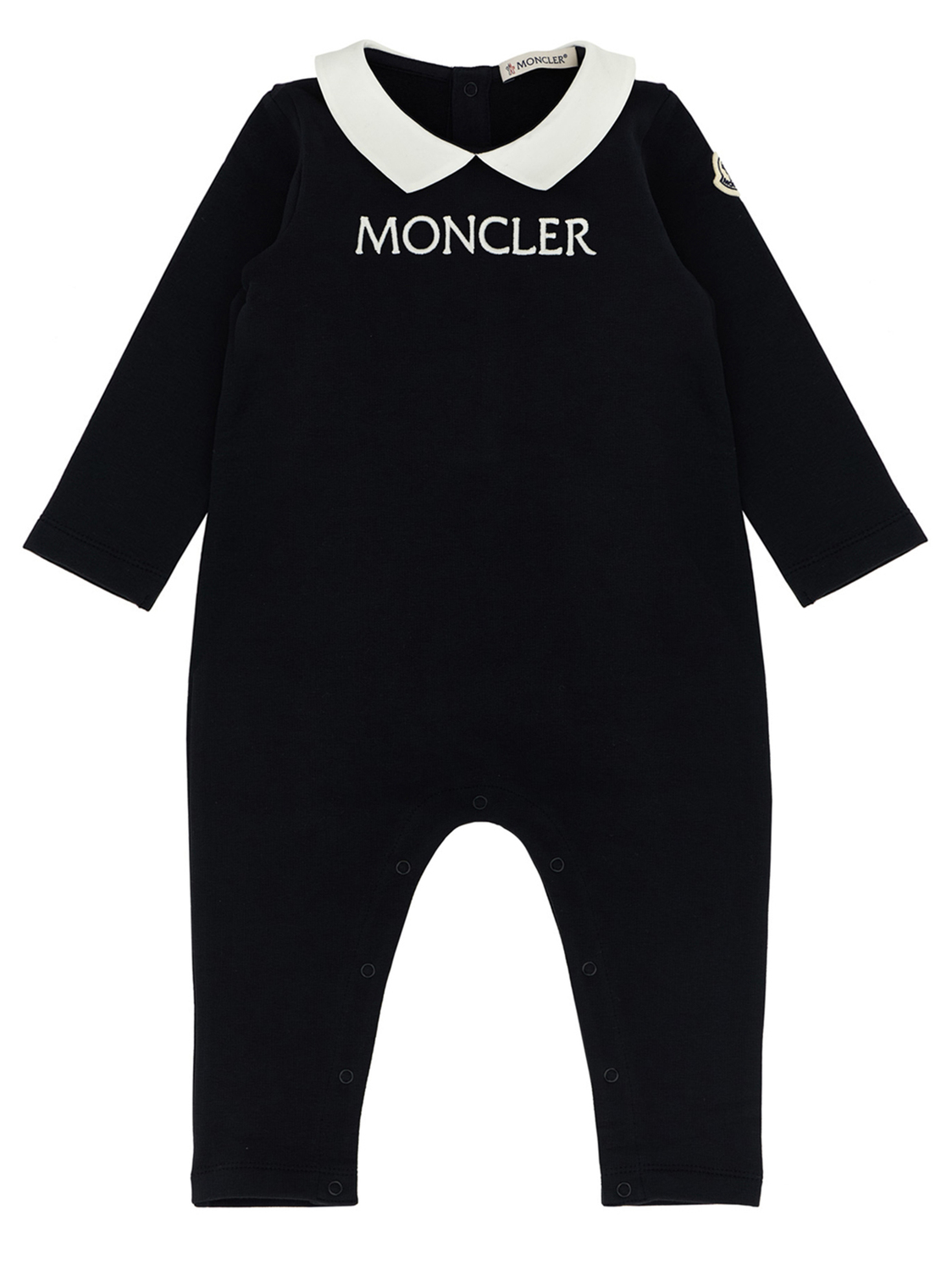 Комбинезон с вышивкой логотипа Moncler Enfant, черный
Комбинезон с вышивкой логотипа Moncler Enfant, черный