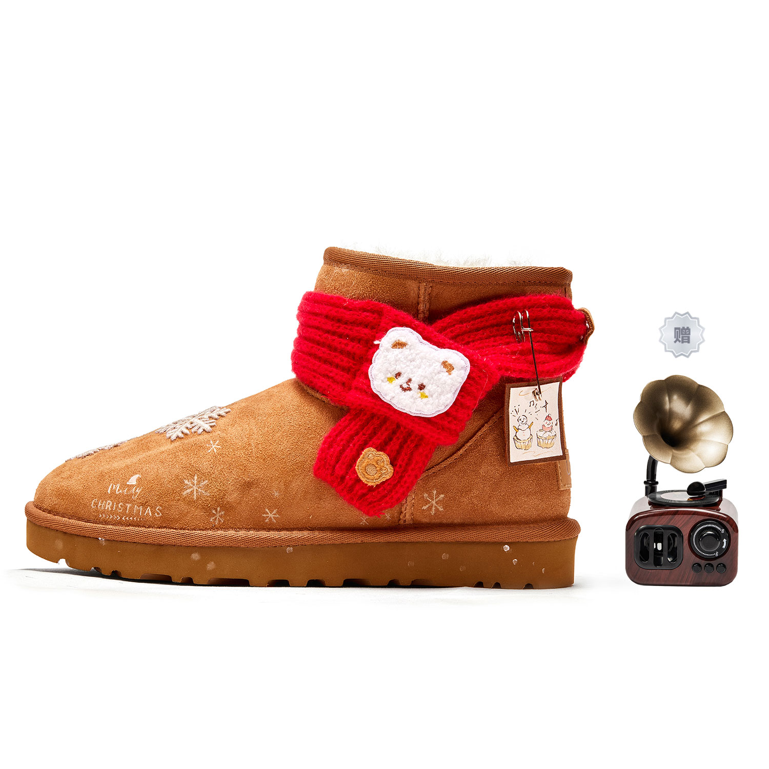 UGG Классические мини-ботинки Da Vinci Custom Winter Letter Christmas Limited Project Scarf Bear Warm Short Snow Boots Unisex коричневые
UGG Классические мини-ботинки Da Vinci Custom Winter Letter Christmas Limited Project Scarf Bear Warm Short Snow Boots Unisex коричневые