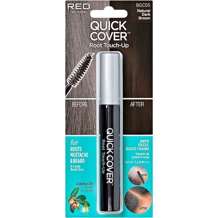 Quick Cover Brushin Color Touch Up Натуральный Темно-Коричневый, Kiss
Quick Cover Brushin Color Touch Up Натуральный Темно-Коричневый, Kiss