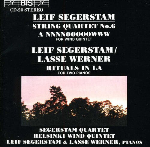 CD диск Segerstam: String Quartet 6 / Rituals for 2 Pianos
CD диск Segerstam: String Quartet 6 / Rituals for 2 Pianos