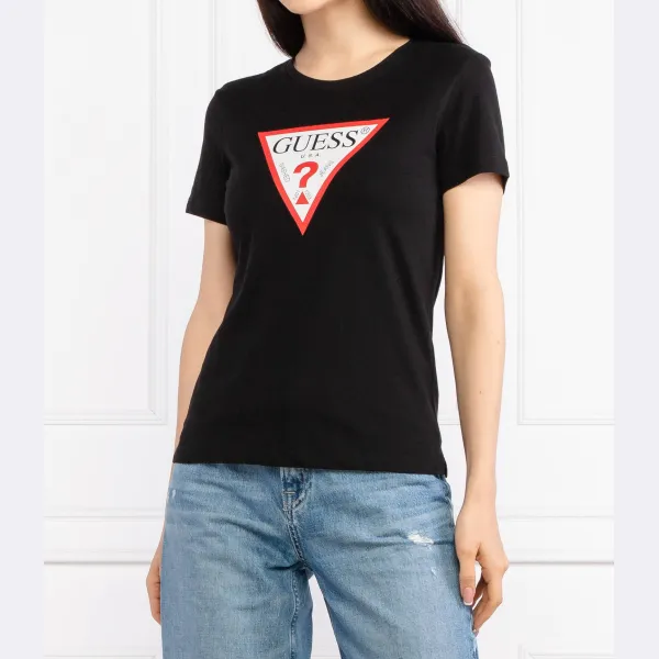 Оригинальная футболка стандартного кроя Guess, черный
Оригинальная футболка стандартного кроя Guess, черный