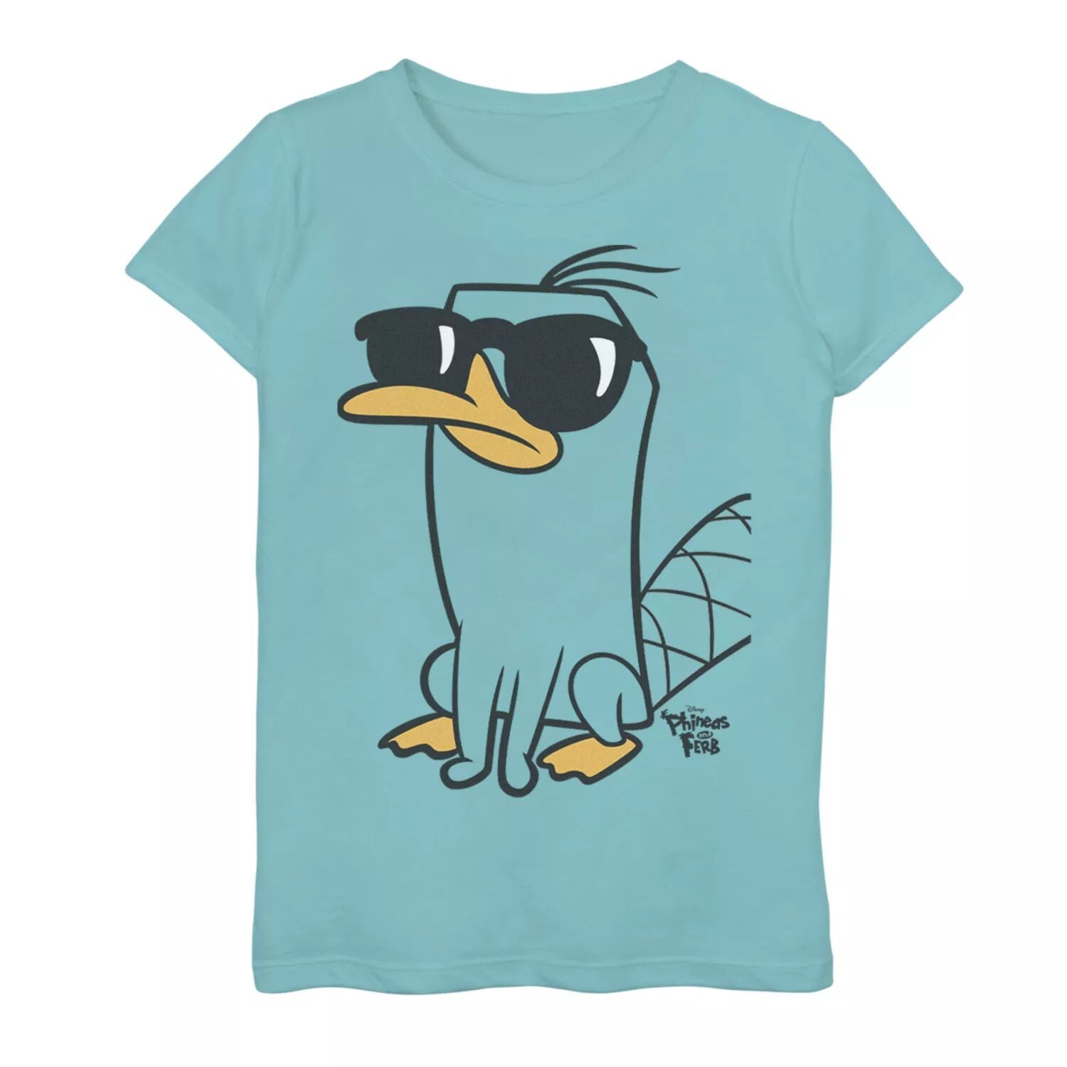 Футболка с рисунком Cool Perry's Shades для девочек 7–16 лет Disney's Phineas and Ferb Licensed Character 
Футболка с рисунком Cool Perry's Shades для девочек 7–16 лет Disney's Phineas and Ferb Licensed Character