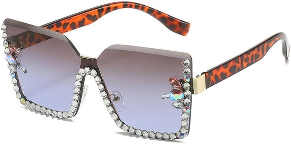 Солнцезащитные очки MUTYNE для женщин, большие квадратные, с бриллиантами, для мужчин, модные, со стразами, полуободковые, роскошные, с защитой от УФ-излучения UV400, C3
Солнцезащитные очки MUTYNE для женщин, большие квадратные, с бриллиантами, для мужчин, модные, со стразами, полуободковые, роскошные, с защитой от УФ-излучения UV400, C3