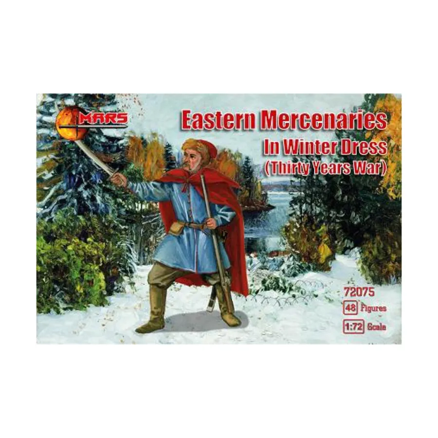 Восточные наемники в зимней одежде, Thirty Years War Miniatures (1:72) (Mars Figures)
Восточные наемники в зимней одежде, Thirty Years War Miniatures (1:72) (Mars Figures)