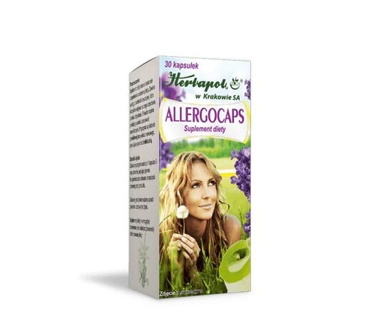 Allergocaps, Добавка , 30 капсул. Herbapol
Allergocaps, Добавка , 30 капсул. Herbapol