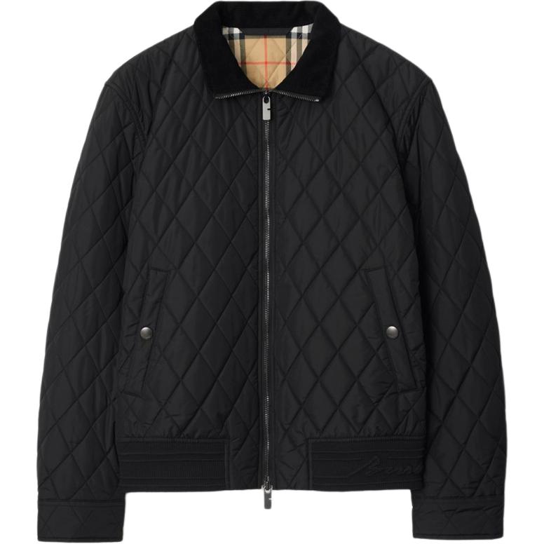 Стеганая нейлоновая куртка Burberry, черный
Стеганая нейлоновая куртка Burberry, черный