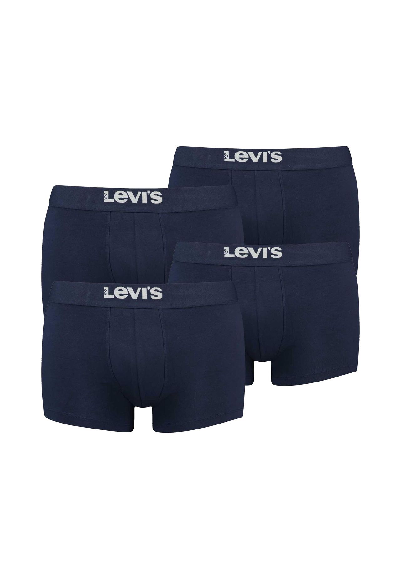 Мужские боксеры, 4 шт – Solid Basic Trunk Organic, пояс с логотипом Levi's, синий
Мужские боксеры, 4 шт – Solid Basic Trunk Organic, пояс с логотипом Levi's, синий