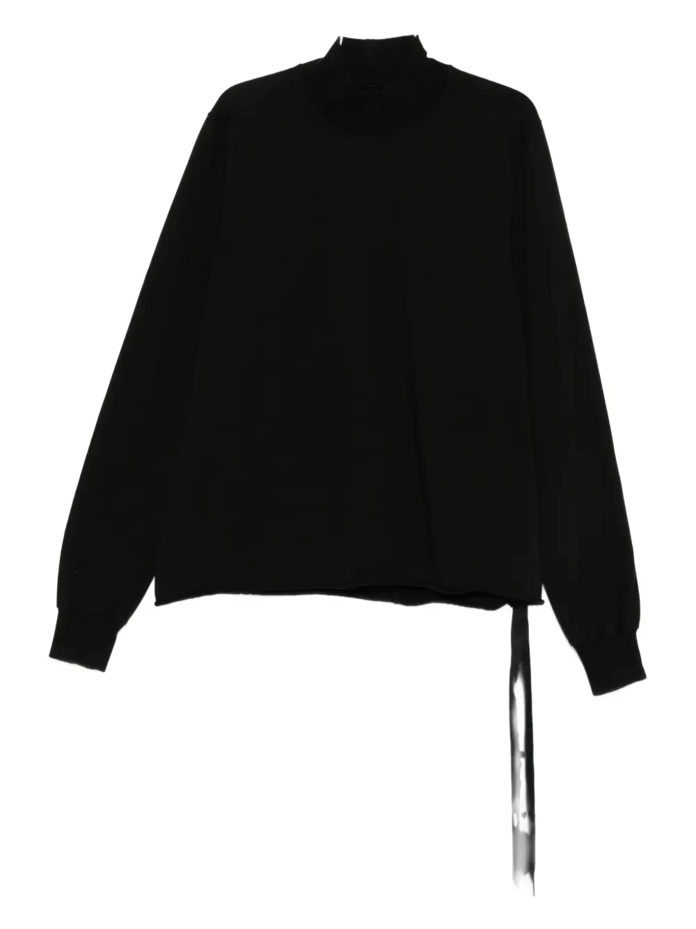 Хлопковая толстовка с высоким воротом Rick Owens DRKSHDW, черный
Хлопковая толстовка с высоким воротом Rick Owens DRKSHDW, черный