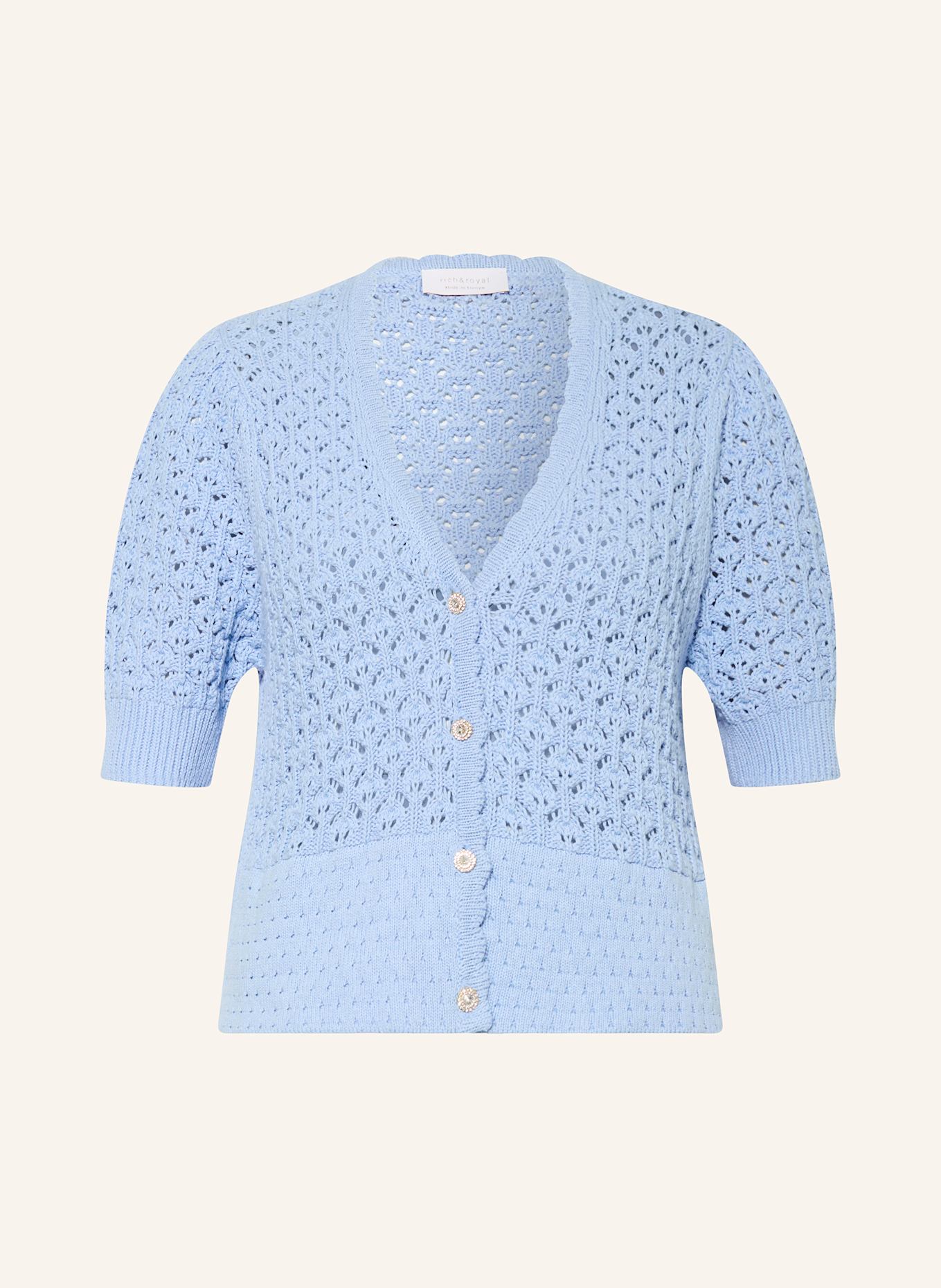 Кардиган Rich & Royal, голубой
Кардиган Rich & Royal, голубой