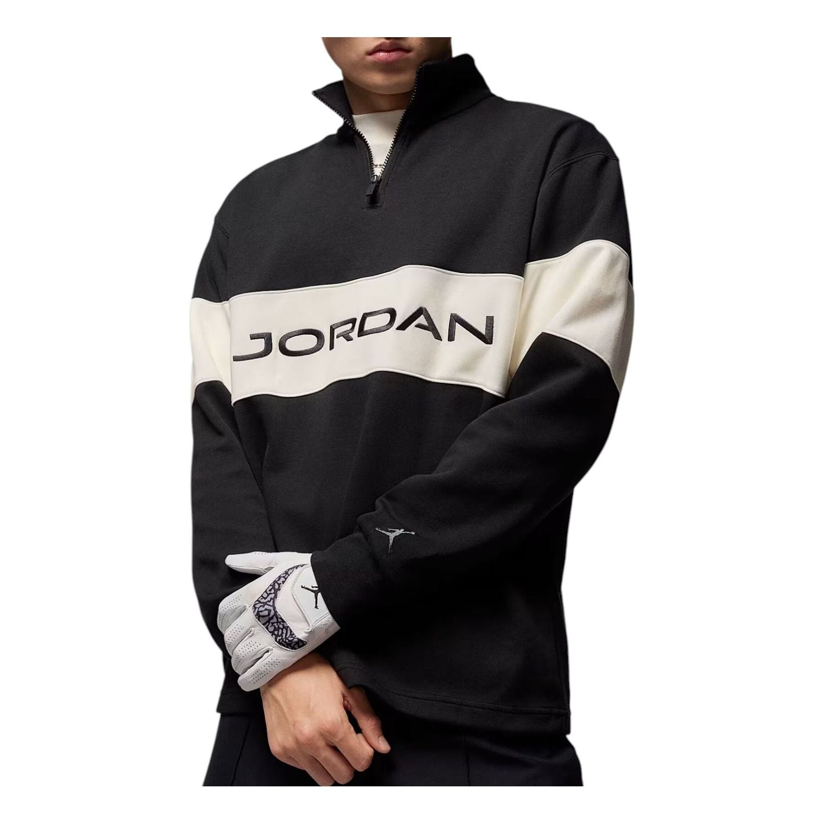 Топ Air Jordan Sport Dri-FIT 1/4-Zip Golf Top 'Black Sail Dark Shadow'
Топ Air Jordan Sport Dri-FIT 1/4-Zip Golf Top 'Black Sail Dark Shadow'