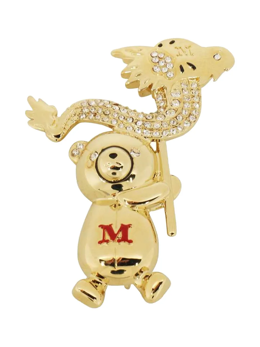 Брошь-дракон Тедди MAX MARA, золотой
Брошь-дракон Тедди MAX MARA, золотой