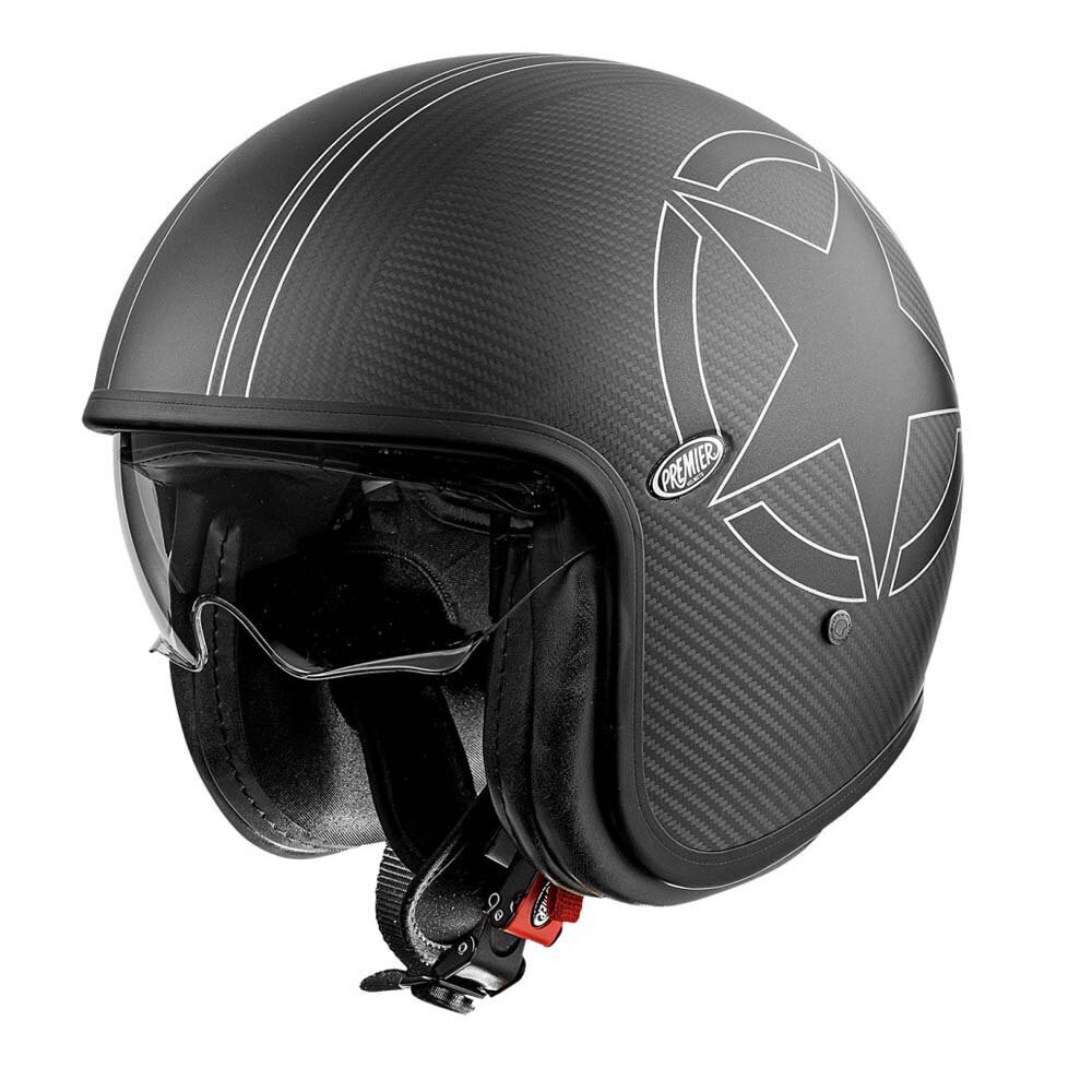 Открытый шлем Premier Helmets 23 Vintage Star Carbon BM 22.06, черный
Открытый шлем Premier Helmets 23 Vintage Star Carbon BM 22.06, черный
