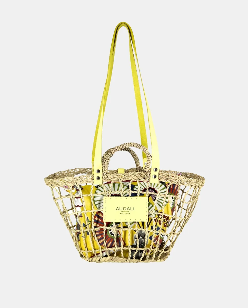 Сумка-корзина с внутренней сумкой Audali, бежевый
Сумка-корзина с внутренней сумкой Audali, бежевый