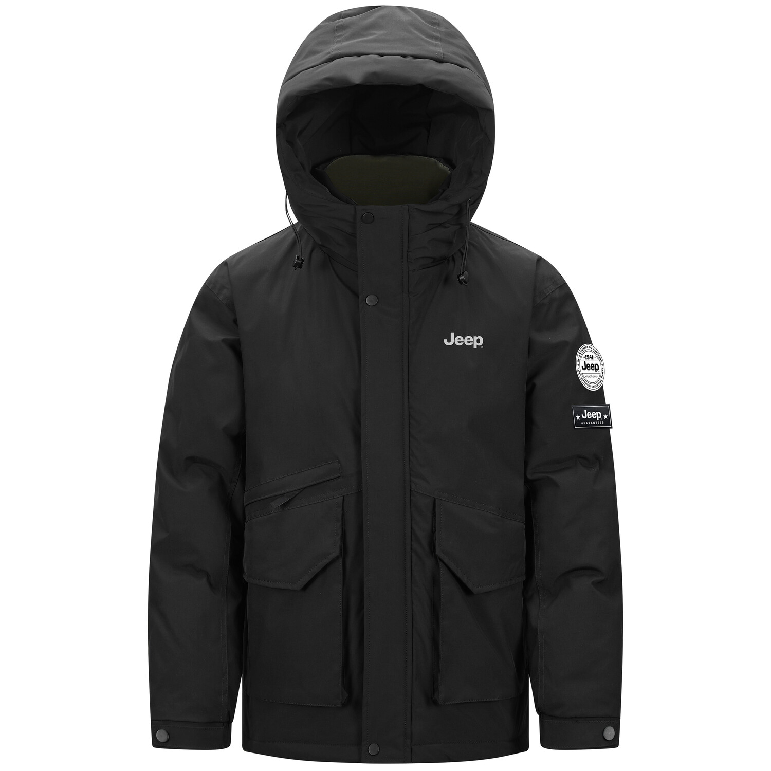 Пуховик унисекс Jeep, хаки
Пуховик унисекс Jeep, хаки