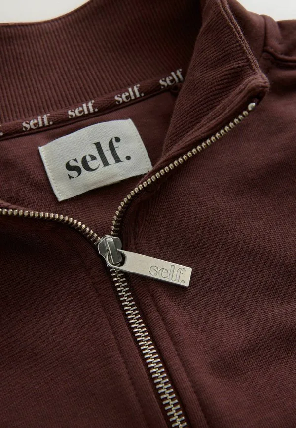 Толстовка на молнии Self., Chocolate Brown
Толстовка на молнии Self., Chocolate Brown