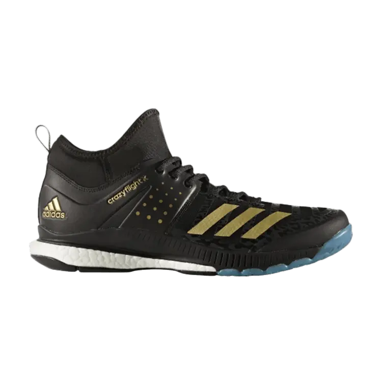 Кроссовки Crazyflight X Mid 'Black Gold', черный
Кроссовки Crazyflight X Mid 'Black Gold', черный