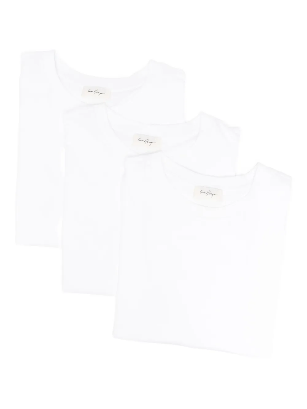 Комплект из трех футболок с круглым вырезом Second/Layer, белый
Комплект из трех футболок с круглым вырезом Second/Layer, белый
