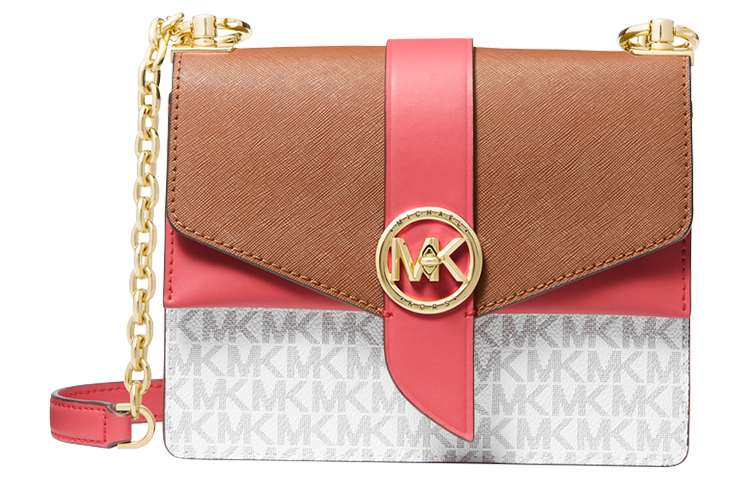 MICHAEL KORS Greenwich искусственная кожаная сумка-кроссбоди Trumpets женская Vanilla White/Dark Brown
MICHAEL KORS Greenwich искусственная кожаная сумка-кроссбоди Trumpets женская Vanilla White/Dark Brown