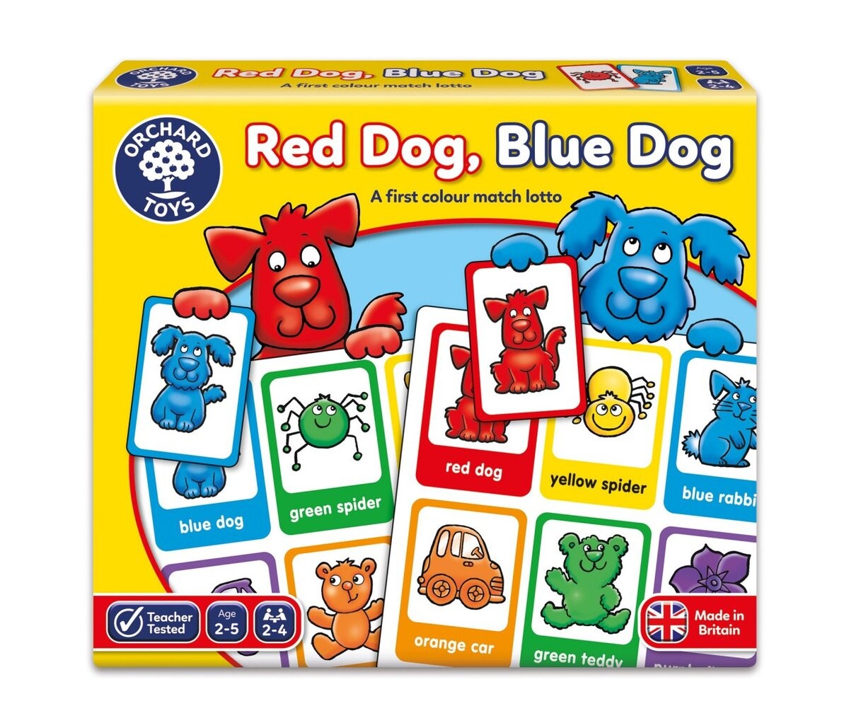 Красная собака, синяя собака Красная собака, синяя собака Садовые игрушки Orchard Toys
Красная собака, синяя собака Красная собака, синяя собака Садовые игрушки Orchard Toys
